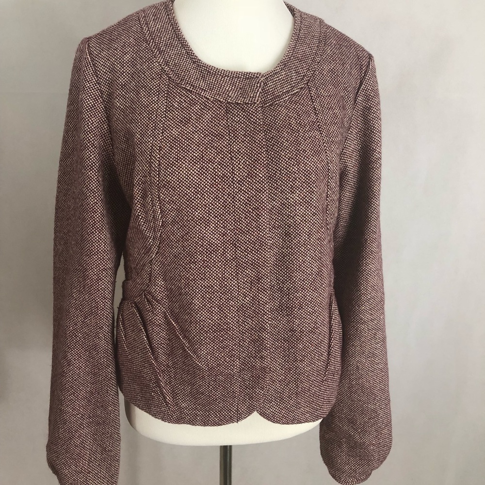 Tulle tweed jacket